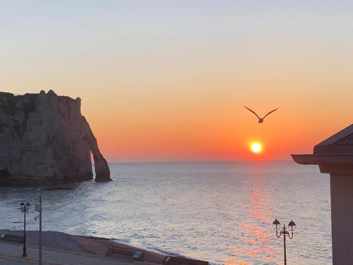 Le Noroit Vue Sur Mer Étretat Buitenkant foto