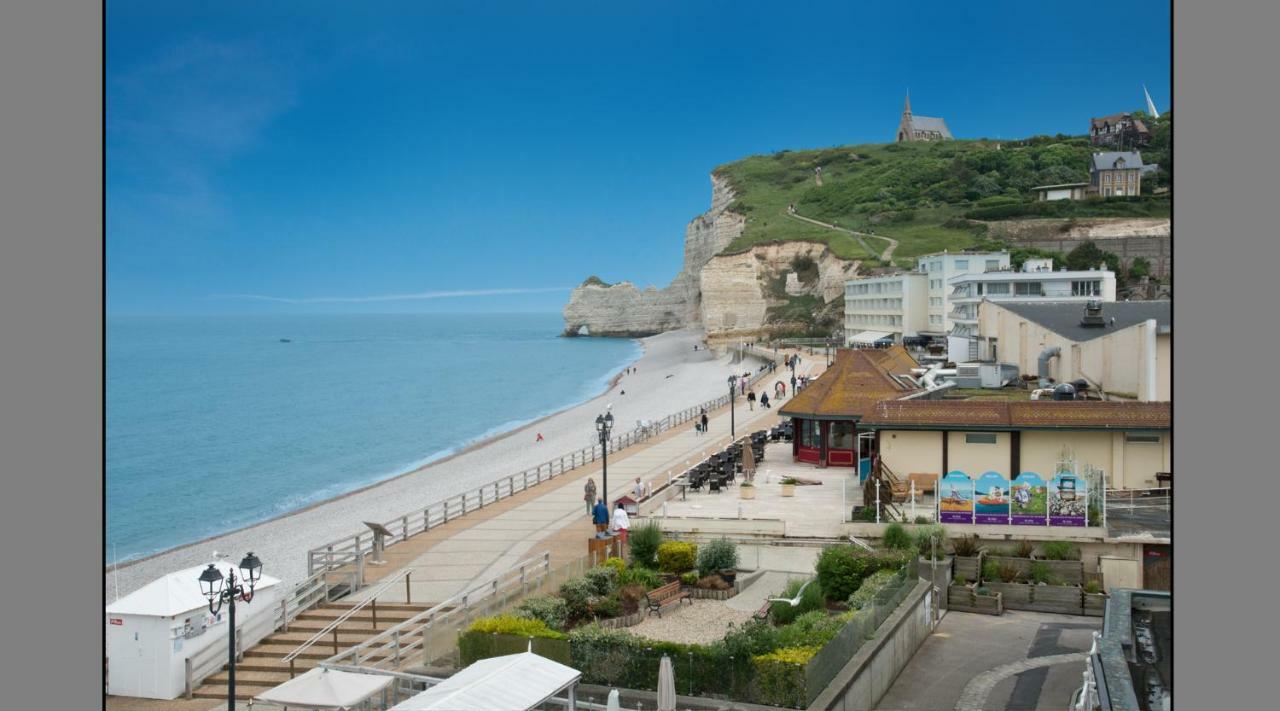 Le Noroit Vue Sur Mer Étretat Buitenkant foto