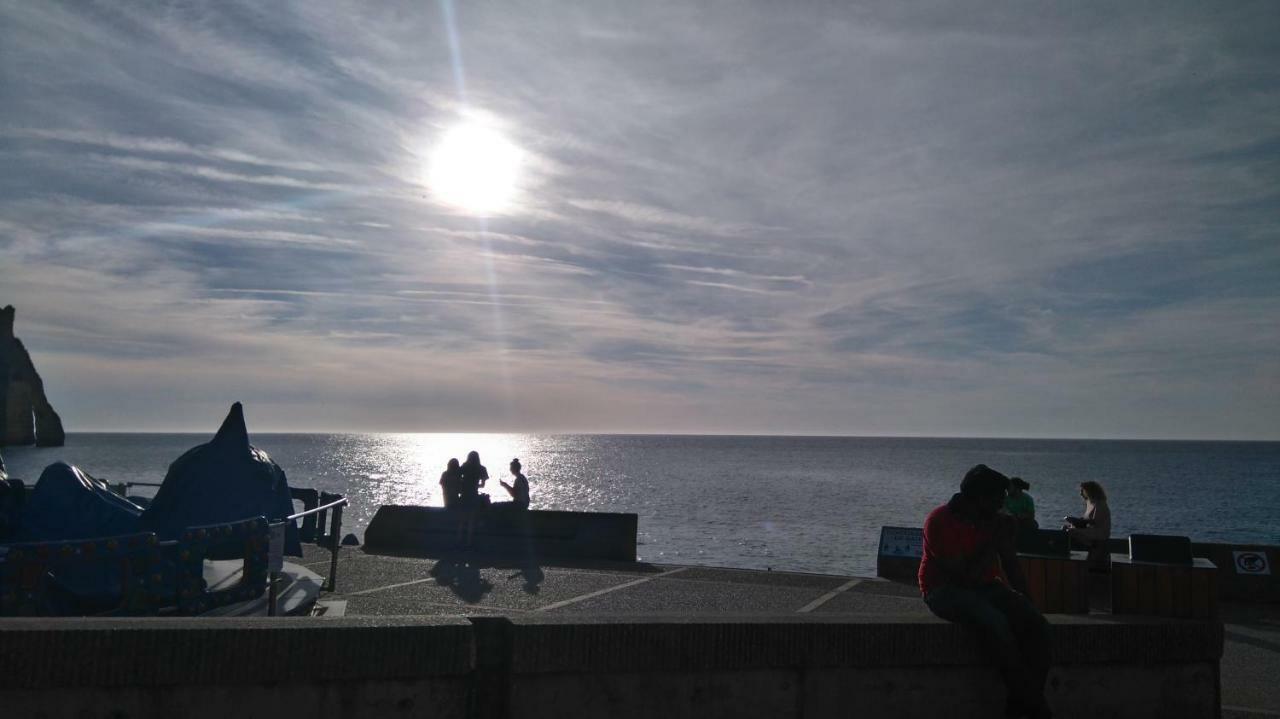 Le Noroit Vue Sur Mer Étretat Buitenkant foto