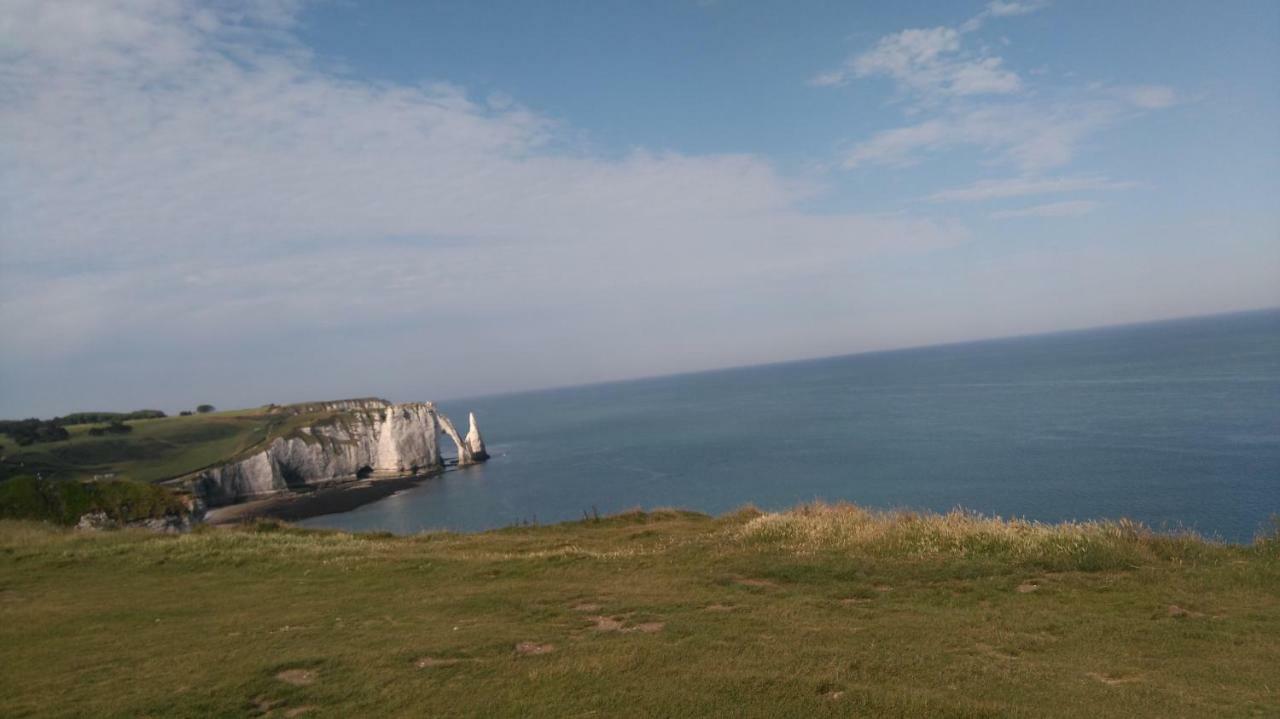 Le Noroit Vue Sur Mer Étretat Buitenkant foto
