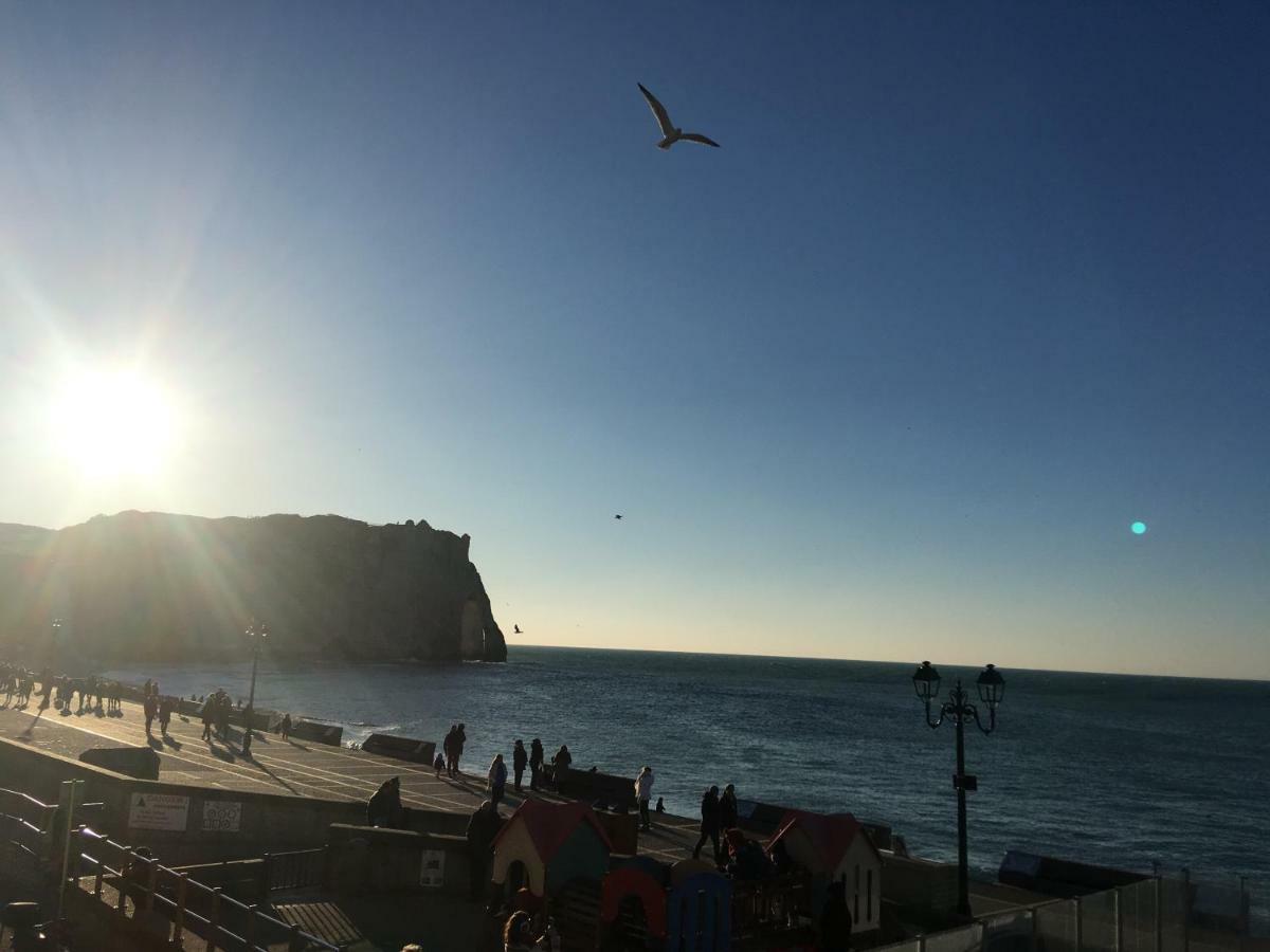 Le Noroit Vue Sur Mer Étretat Buitenkant foto