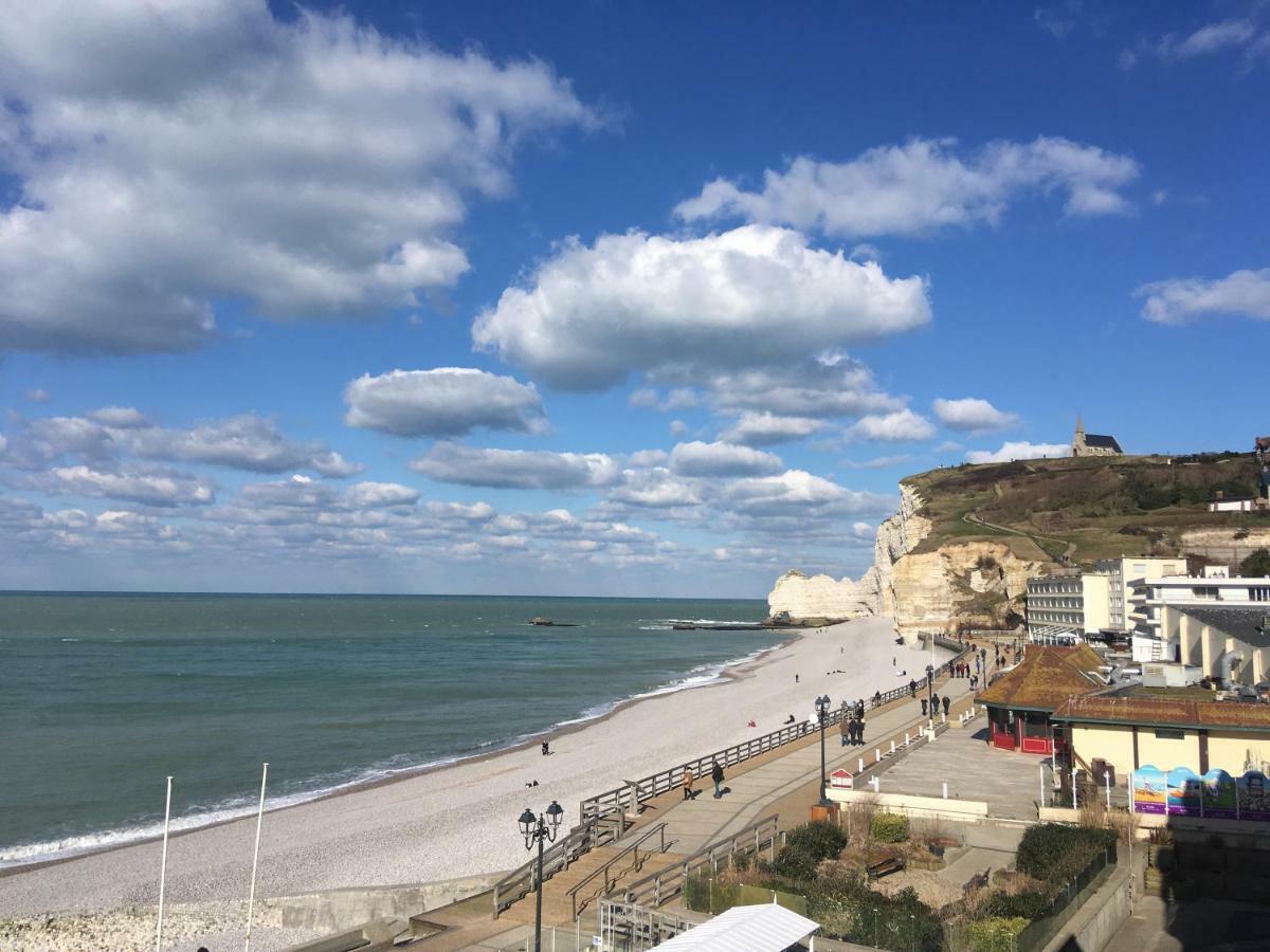Le Noroit Vue Sur Mer Étretat Buitenkant foto