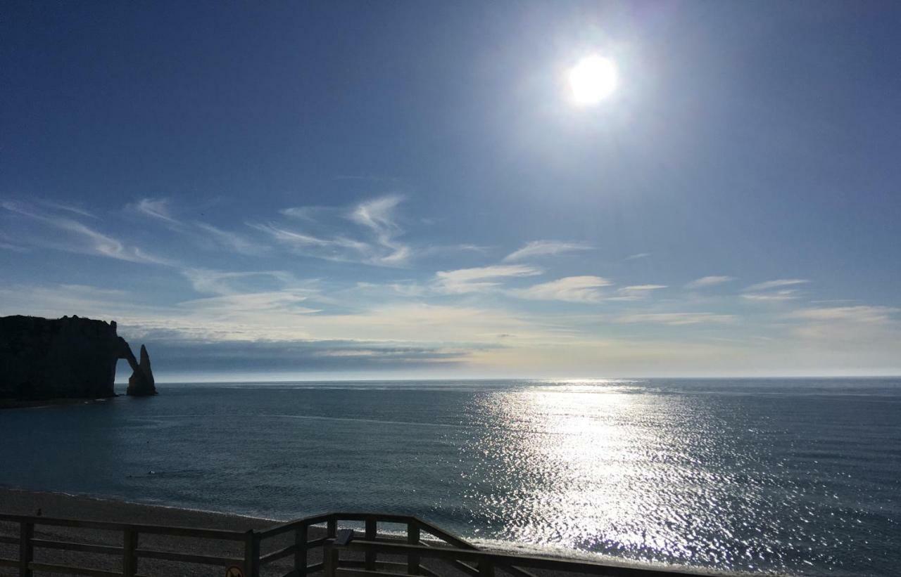 Le Noroit Vue Sur Mer Étretat Buitenkant foto