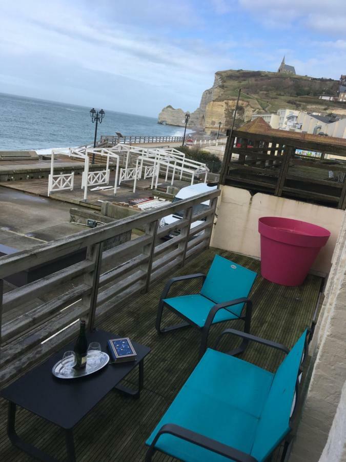 Le Noroit Vue Sur Mer Étretat Buitenkant foto